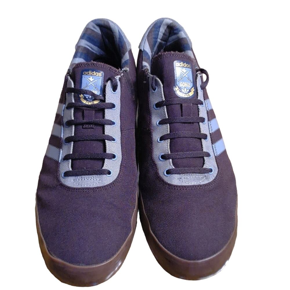 Adidas Mark Gonzales Pro skateboard shoes. "Rare to find" color. Plum/Grey 11